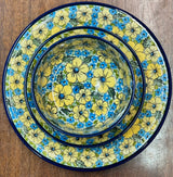 Plate, Round, Dinner, 10.75" Plate in "Sunny Meadow" by Zaklady | Y1014-ART332