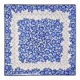 Plate, Square, Dinner, 11.25" Plate in "Winter Hibiscus" by Manufaktura | T145U-JZ42