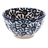 Bowl, Round, Fancy, 5.5" in "Peacock Parade" by Manufaktura | C018U-AS60