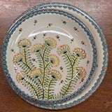 Plate, Round, Dinner, 10.75" Plate in "Dandelions" by Zaklady | Y1014-DU201