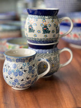 Mug, Belly Mug, 16 oz Large in "Frog Prince" by Ceramika Artystyczna | A073-U9969