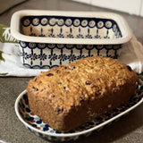Baker, Bread, 9.5" x 6" in "Cherry Dot" by Manufaktura | Z150T-70WI