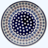 Plate, Round, Dinner, 10" in "Floral Chain" by Manufaktura | T132T-EO37