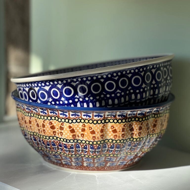 Bowl, Round, 7.75" in "Ducks in a Row" by Manufaktura | M085U-P323