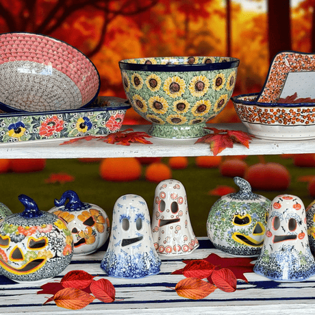 Luminary, Ghost, 5.25" in "Dancing Dragonflies" by Galia | GAD46-PL3