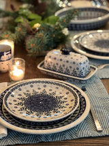 Plate, Round, Salad, 8.5" in "Snowy Pines" by Manufaktura | T134T-U22