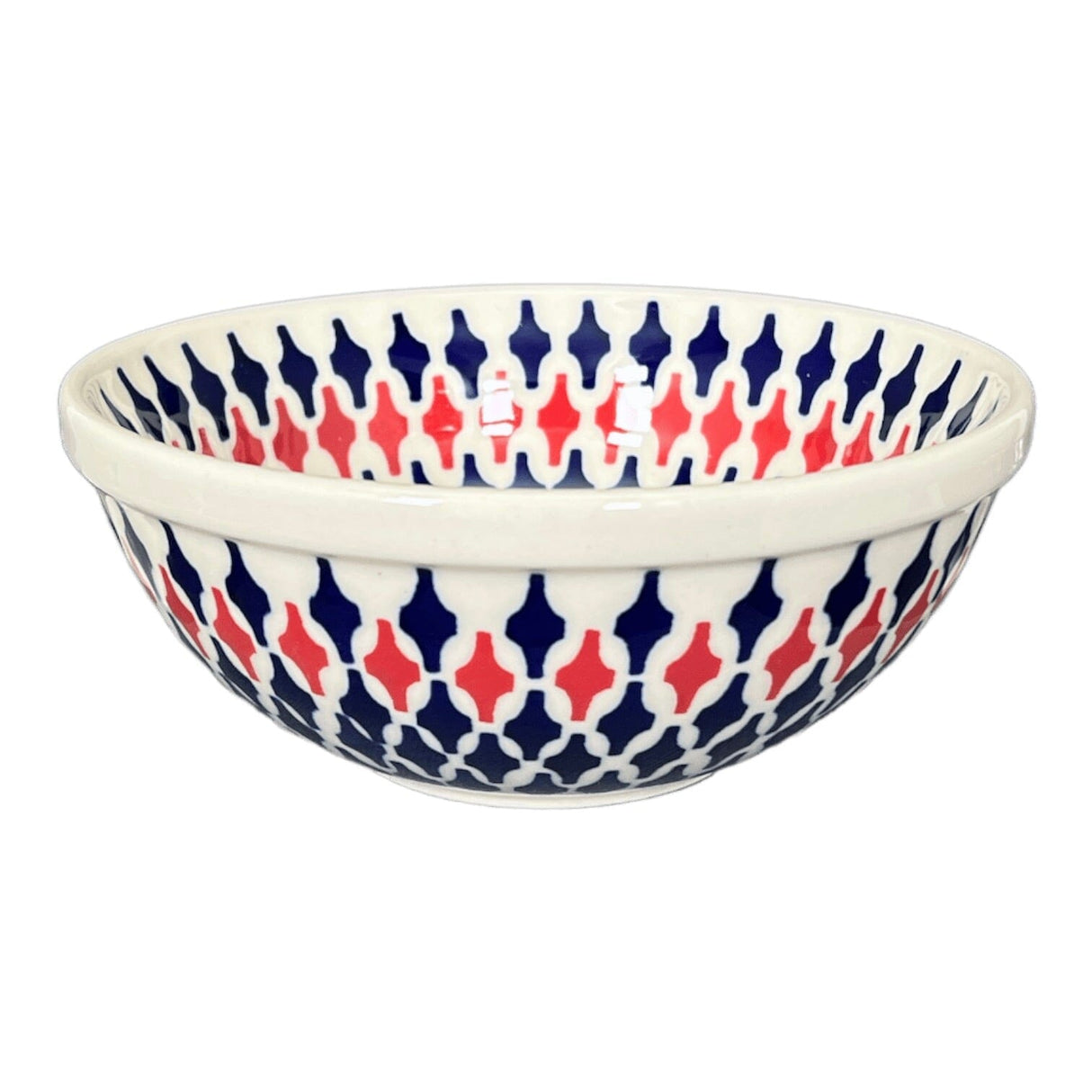 Bowl, Round, 6.75" in "Shock Waves" by Manufaktura | M090U-GZ42