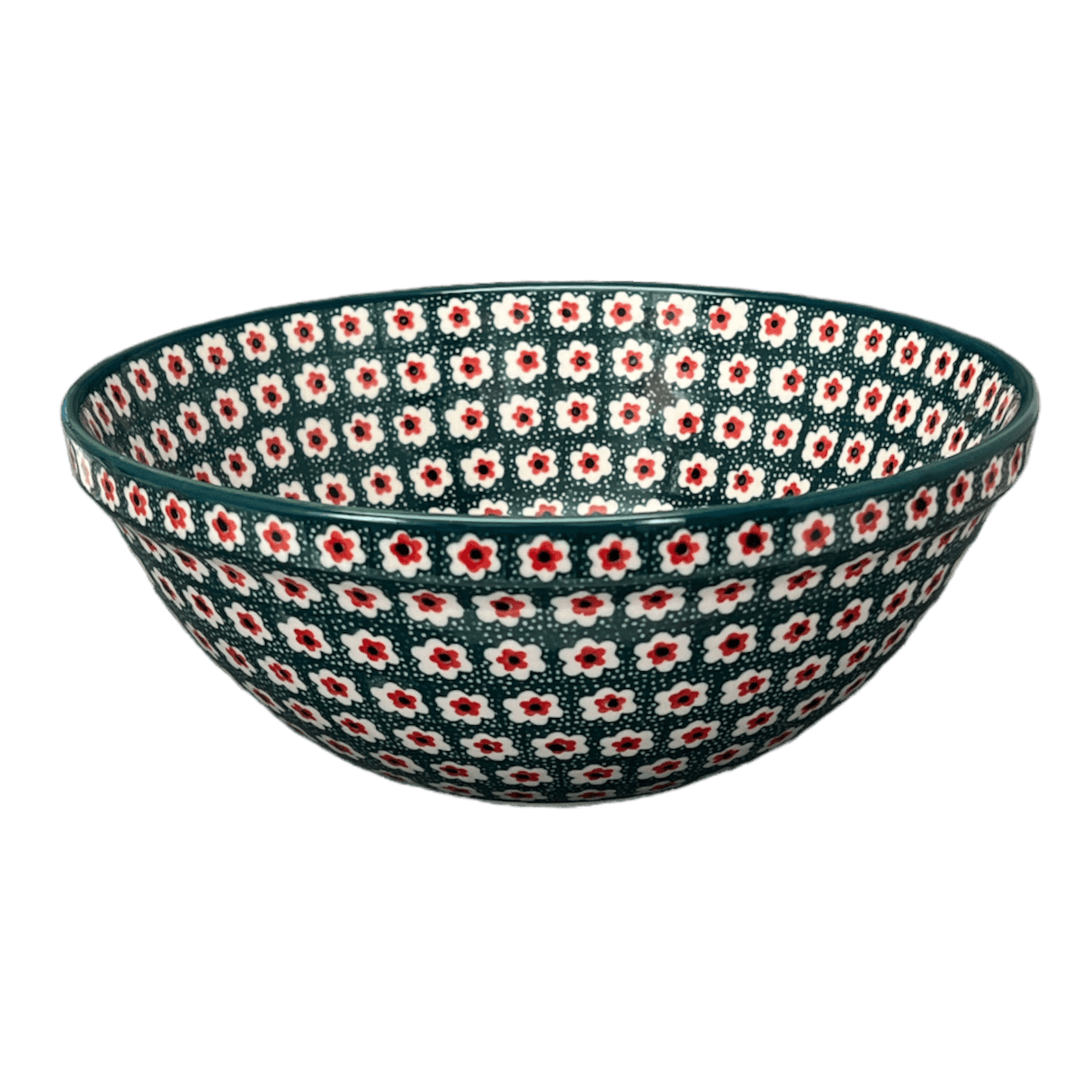 Bowl, Round, Kitchen, 9" in "Riot Daffodils" by Ceramika Artystyczna | A056-1174Q