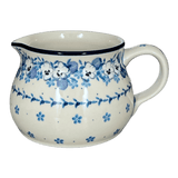 Pitcher, 30 oz in "Pansy Blues" by Ceramika Artystyczna | A008-2346X