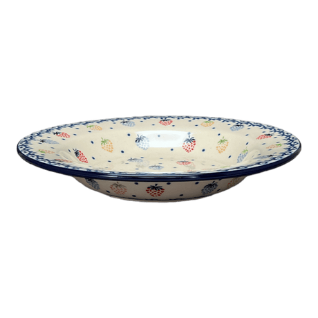 Plate, Round, Soup Plate, 9.25" in "Mixed Berries" by Ceramika Artystyczna | A014-1449X