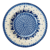 Plate, Round, Soup Plate, 9.25" in "Winter Skies" by Ceramika Artystyczna | A014-2826X