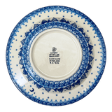 Plate, Round, Soup Plate, 9.25" in "Winter Skies" by Ceramika Artystyczna | A014-2826X