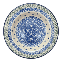 A picture of a Polish Pottery CA Soup Plate (Starry Sea) | A014-454C as shown at PolishPotteryOutlet.com/products/9-25-soup-pasta-plate-starry-sea-a014-454c