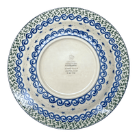 A picture of a Polish Pottery CA Soup Plate (Starry Sea) | A014-454C as shown at PolishPotteryOutlet.com/products/9-25-soup-pasta-plate-starry-sea-a014-454c