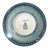 Plate, Round, Soup Plate, 9.25" in "Mediterranean Waves" by Ceramika Artystyczna | A014-U72