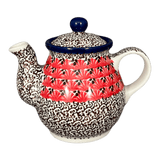 Teapot, 10 oz Individual in "Coral Fans" by Ceramika Artystyczna | A020-2199X