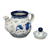 Teapot, 10 oz Individual in "Koi Pond" by Ceramika Artystyczna | A020-2372X