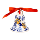 Ornament, Bell, 3" in "Paw Prints" by Ceramika Artystyczna | A029-1770X
