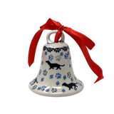 Ornament, Bell, 3" in "Wiener Dog Delight" by Ceramika Artystyczna | A029-2151X