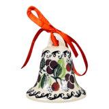 Ornament, Bell, 3" in "Sugar Plums" by Ceramika Artystyczna | A029-2838Q