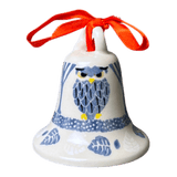 Ornament, Bell, 3" in "Lone Owl" by Ceramika Artystyczna | A029-3326X