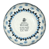 Baker, Apple, 4.25" in "Sweet Blue Flowers" by Ceramika Artystyczna | A034-1827X