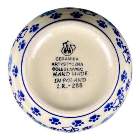 Vase, Round, 4" in "Cat Tracks" by Ceramika Artystyczna | A048-1771