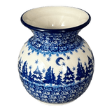 Vase, Tall, 4" in "Winter Skies" by Ceramika Artystyczna | A048-2826X