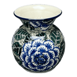 Vase, Tall, 4" in "Blue Dahlia" by Ceramika Artystyczna | A048-U1473