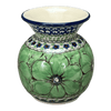 Polish Pottery C.A. 4" Tall Vase (Green Goddess) | A048-U408A at PolishPotteryOutlet.com
