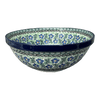 Polish Pottery CA 11" Serving Bowl (Clematis) | A055-1538X at PolishPotteryOutlet.com