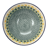 Bowl, Round, 11" in "Daffodils in Bloom" by Ceramika Artystyczna | A055-2122X