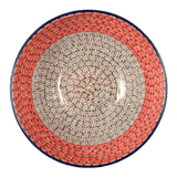 Bowl, Round, 11" in "Coral Fans" by Ceramika Artystyczna | A055-2199X