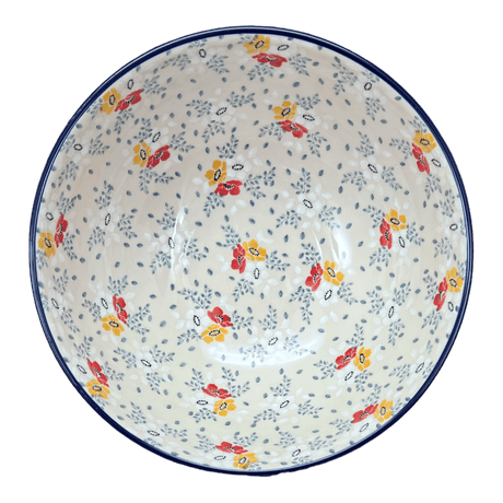 Bowl, Round, 11" in "Soft Bouquet" by Ceramika Artystyczna | A055-2378X