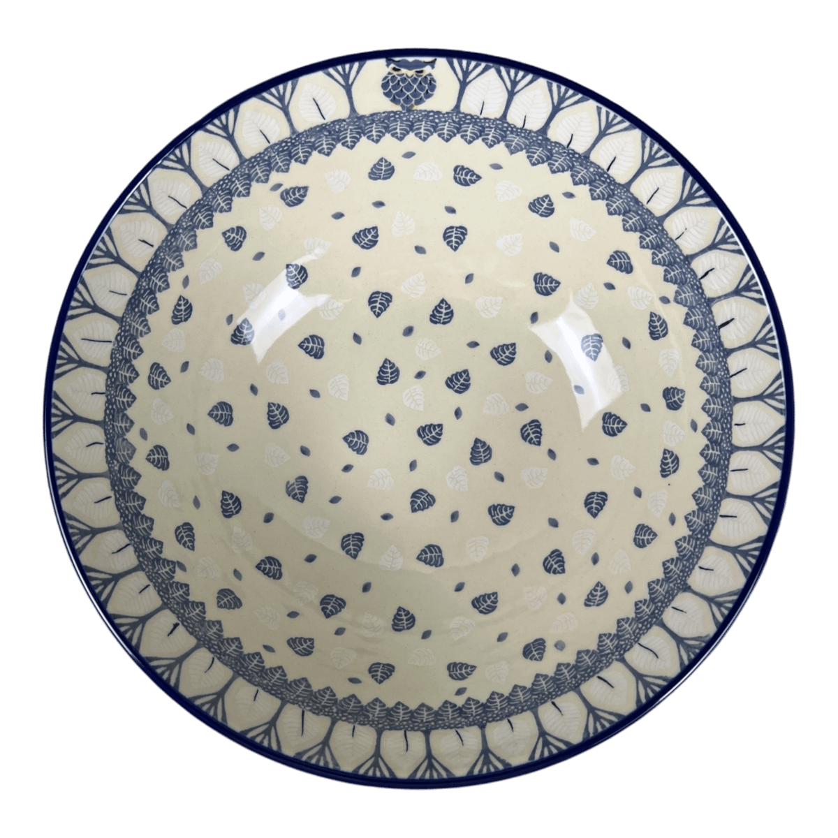 Bowl, Round, 11" in "Lone Owl" by Ceramika Artystyczna | A055-3326X