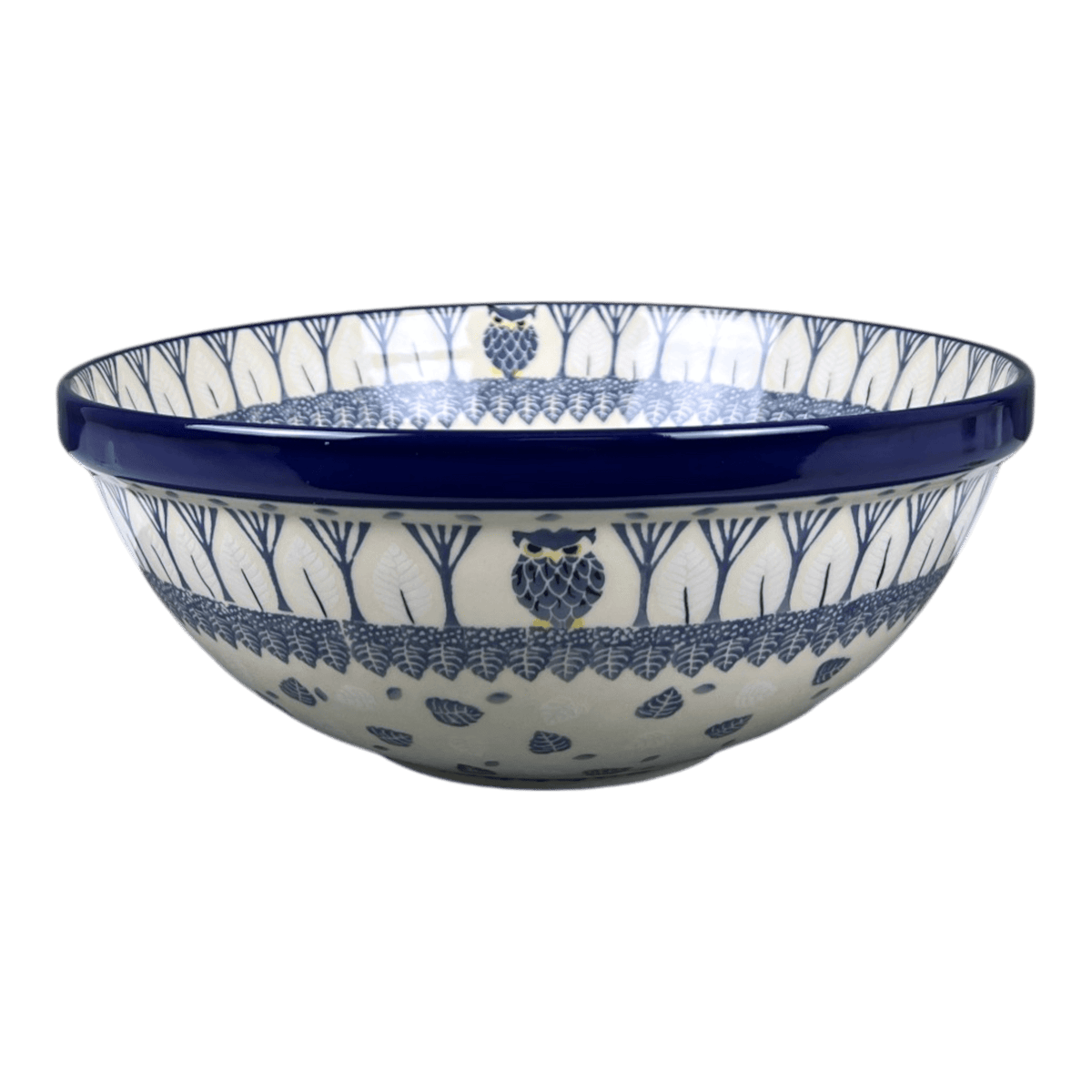 Bowl, Round, 11" in "Lone Owl" by Ceramika Artystyczna | A055-3326X