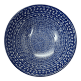 Bowl, Round, 11" in "Wavy Blues" by Ceramika Artystyczna | A055-905X