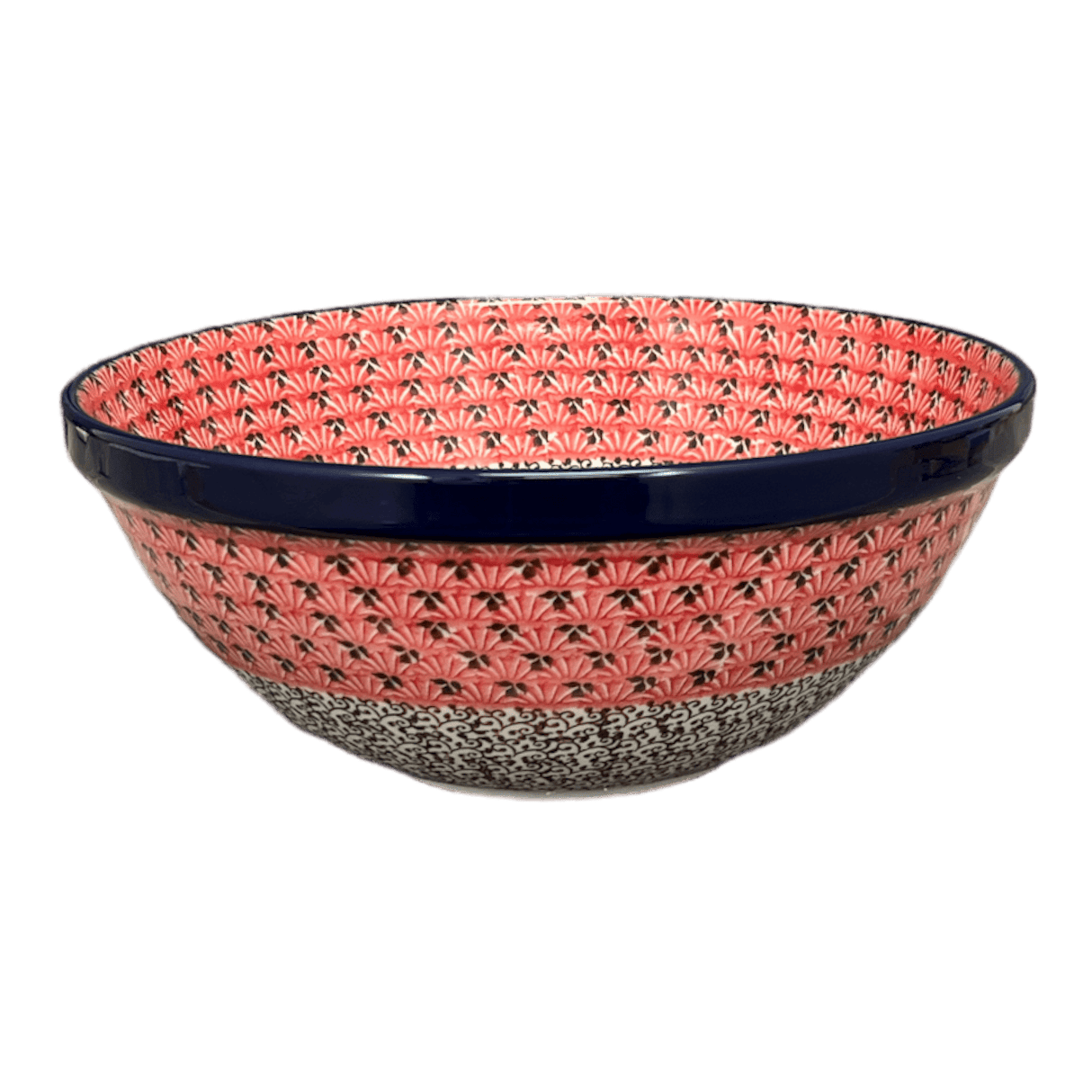 Bowl, Round, Kitchen, 9" in "Coral Fans" by Ceramika Artystyczna | A056-2199X