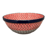 Bowl, Round, Kitchen, 9" in "Coral Fans" by Ceramika Artystyczna | A056-2199X