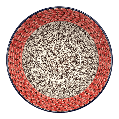 Bowl, Round, Kitchen, 9" in "Coral Fans" by Ceramika Artystyczna | A056-2199X