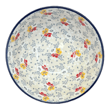 Bowl, Round, Kitchen, 9" in "Soft Bouquet" by Ceramika Artystyczna | A056-2378X