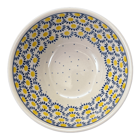 Bowl, Round, Kitchen, 7.75" in "Sunny Circle" by Ceramika Artystyczna | A057-0215