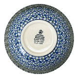 Bowl, Round, Kitchen, 7.75" in "Ring of Green" by Ceramika Artystyczna | A057-1479X