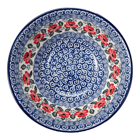 Bowl, Round, Kitchen, 7.75" in "Rosie's Garden" by Ceramika Artystyczna | A057-1490X