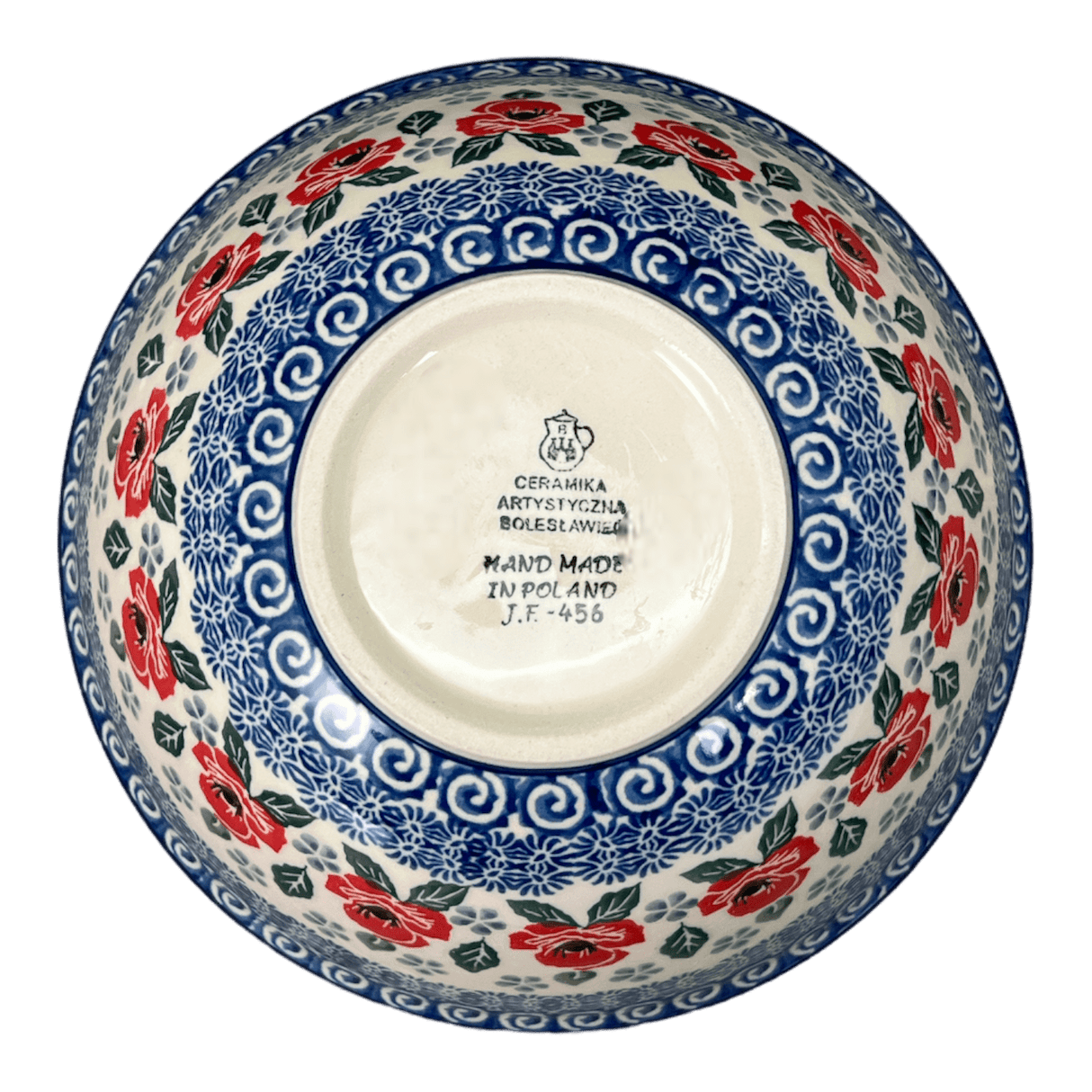 Bowl, Round, Kitchen, 7.75" in "Rosie's Garden" by Ceramika Artystyczna | A057-1490X