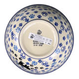 Bowl, Round, Kitchen, 7.75" in "Cat Tracks" by Ceramika Artystyczna | A057-1771