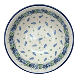 Bowl, Round, Kitchen, 7.75" in "Hyacinth in the Wind" by Ceramika Artystyczna | A057-2037X