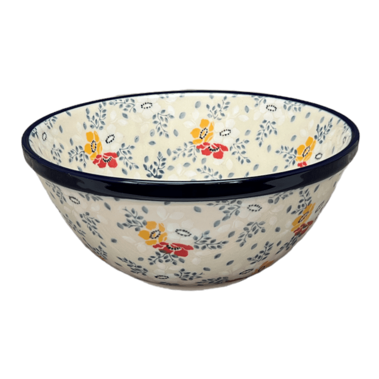 Bowl, Round, Kitchen, 7.75" in "Soft Bouquet" by Ceramika Artystyczna | A057-2378X