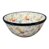 Bowl, Round, Kitchen, 7.75" in "Soft Bouquet" by Ceramika Artystyczna | A057-2378X