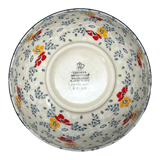 Bowl, Round, Kitchen, 7.75" in "Soft Bouquet" by Ceramika Artystyczna | A057-2378X